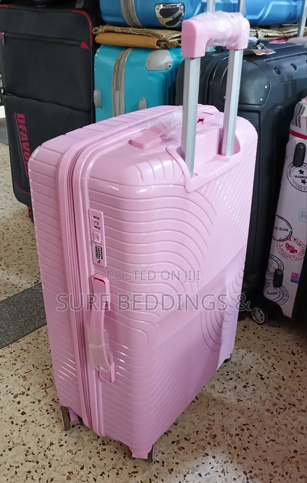 Pink Medium Suitcase