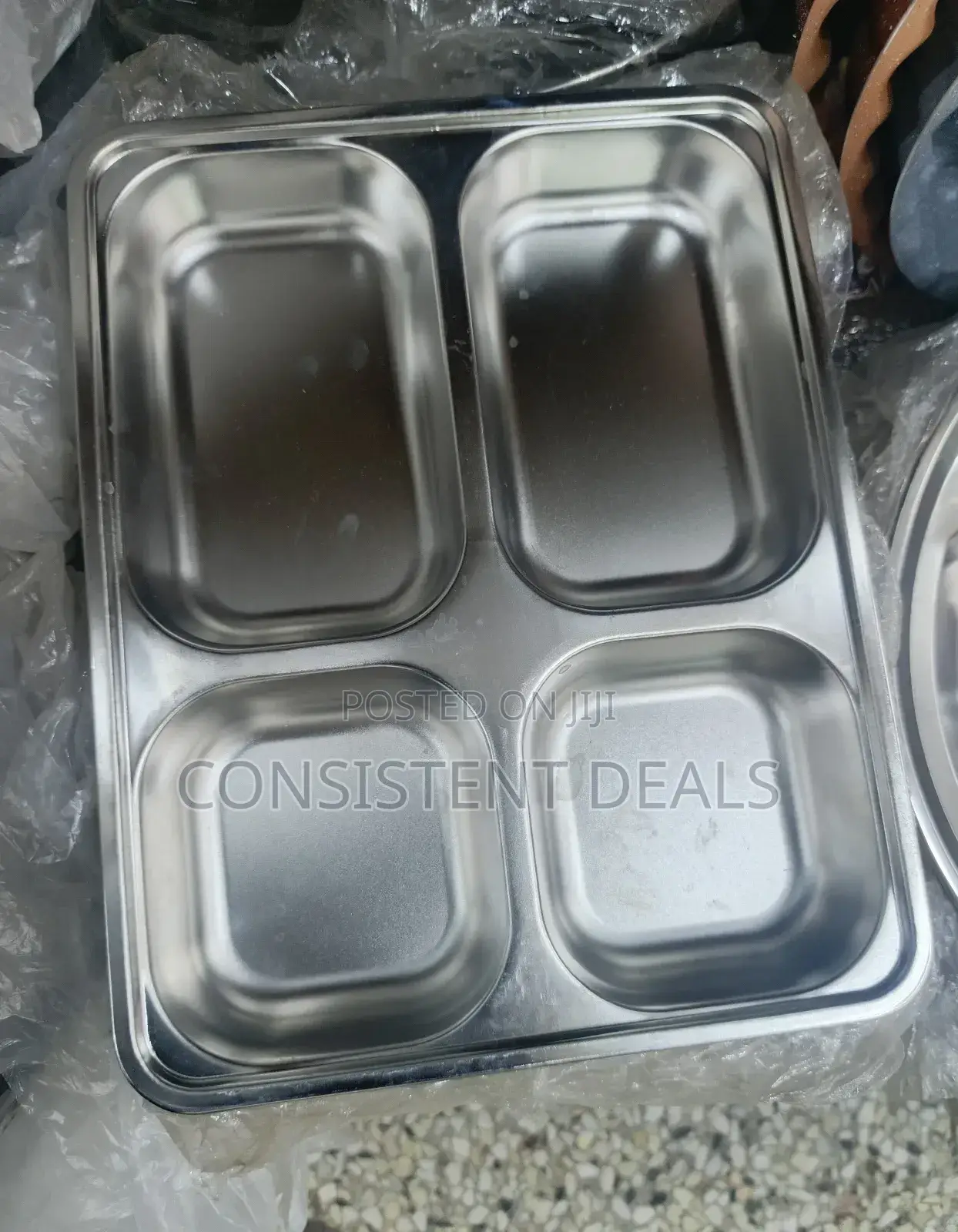 Stainless Steel Food Tray