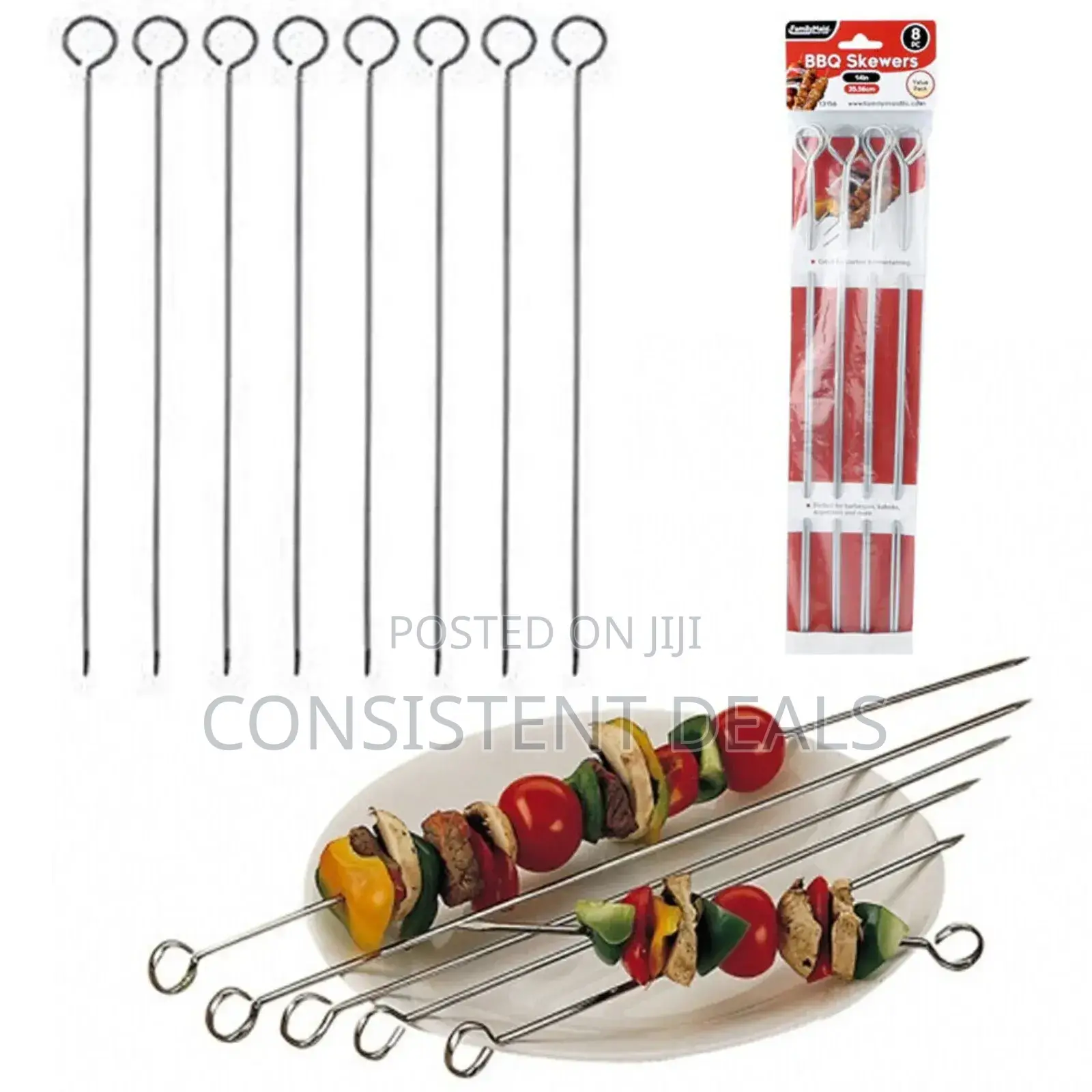 Stainless Steel BBQ Skewers