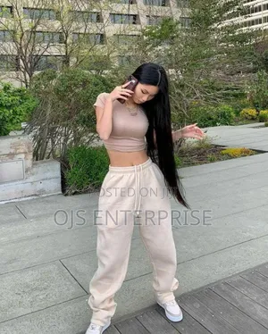 Cotton Sweater Pants