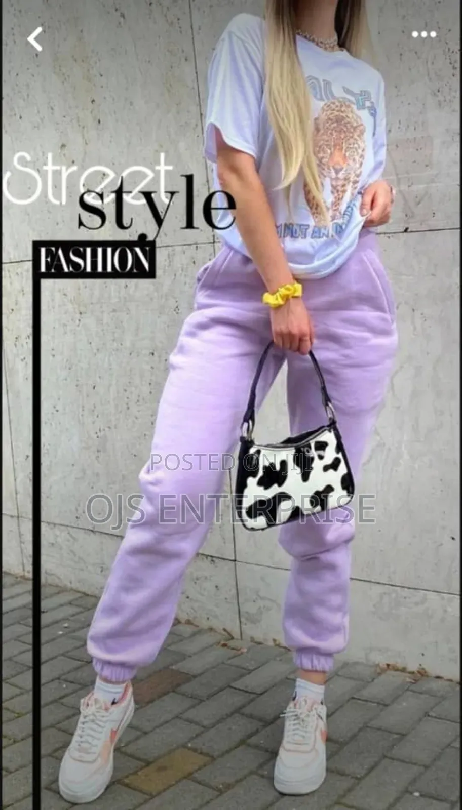 Cotton Sweater Pants