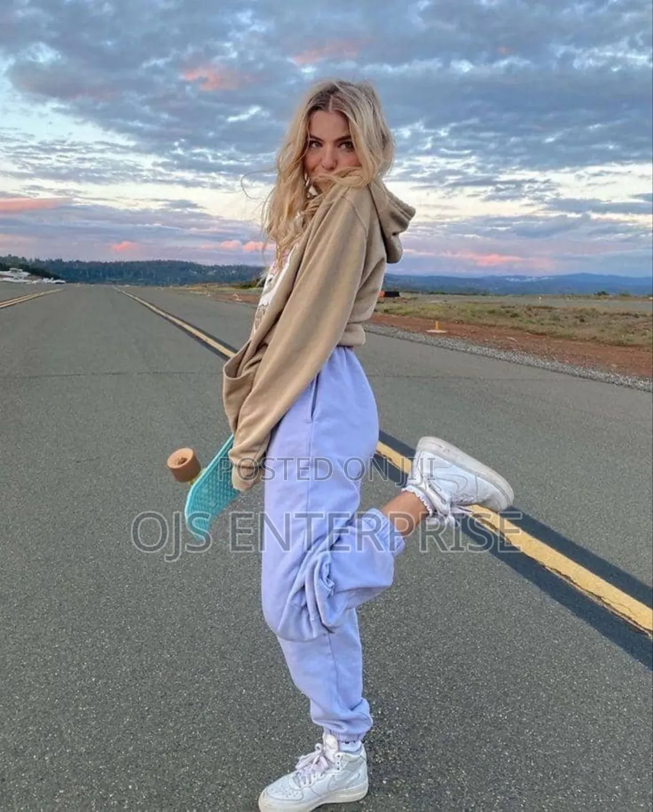 Cotton Sweater Pants