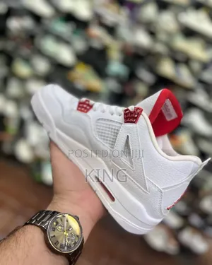 Iconic Jordan 4 Metallic Red