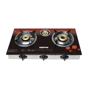 Geepas Gas Cooker/Burner 3 Stoves