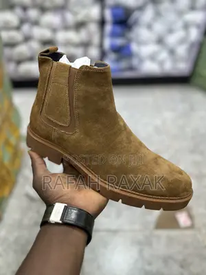 Original Clarks Casual Leather Suede Chelsea Boots
