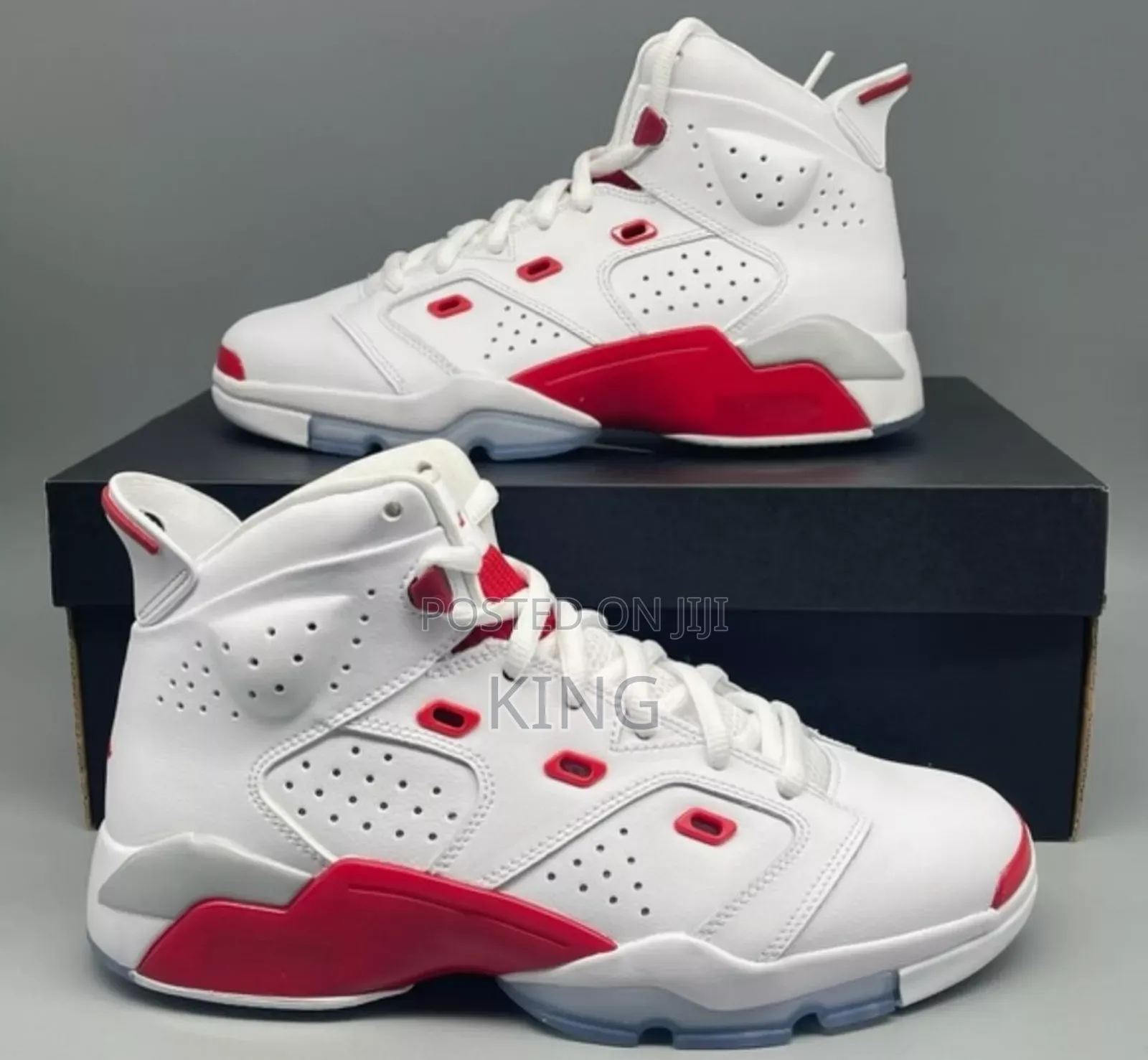 Sooth Jordan 6-17-23 GS 'White Fire Red