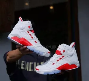 Unique Jordan 6-17-23 GS 'White Fire Red