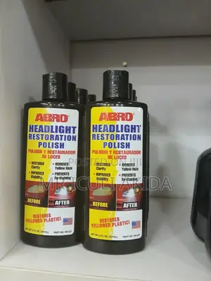 Original Abro Headlight Restoration Cleaning Polish