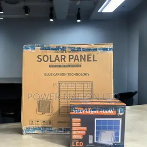 Blue Carbon Wawa 400w Solar Flood Light