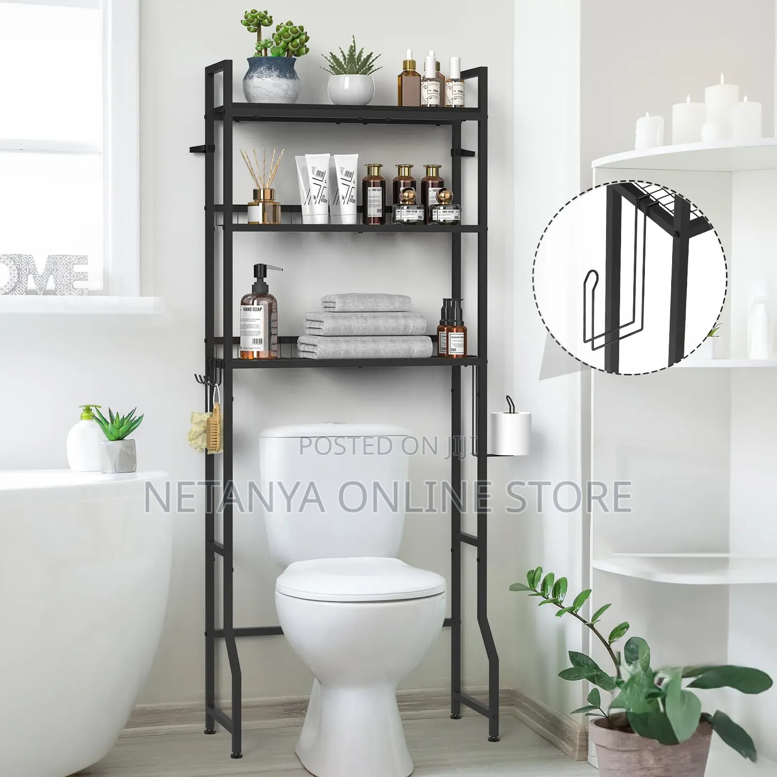 Over the Toilet Storage Rack
