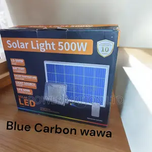 Blue Carbon Wawa 500W Solar Flood Light