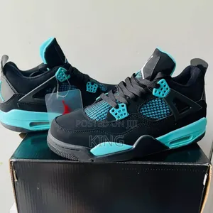 Iconic Jordan 4 Tiffany Blue Thunder