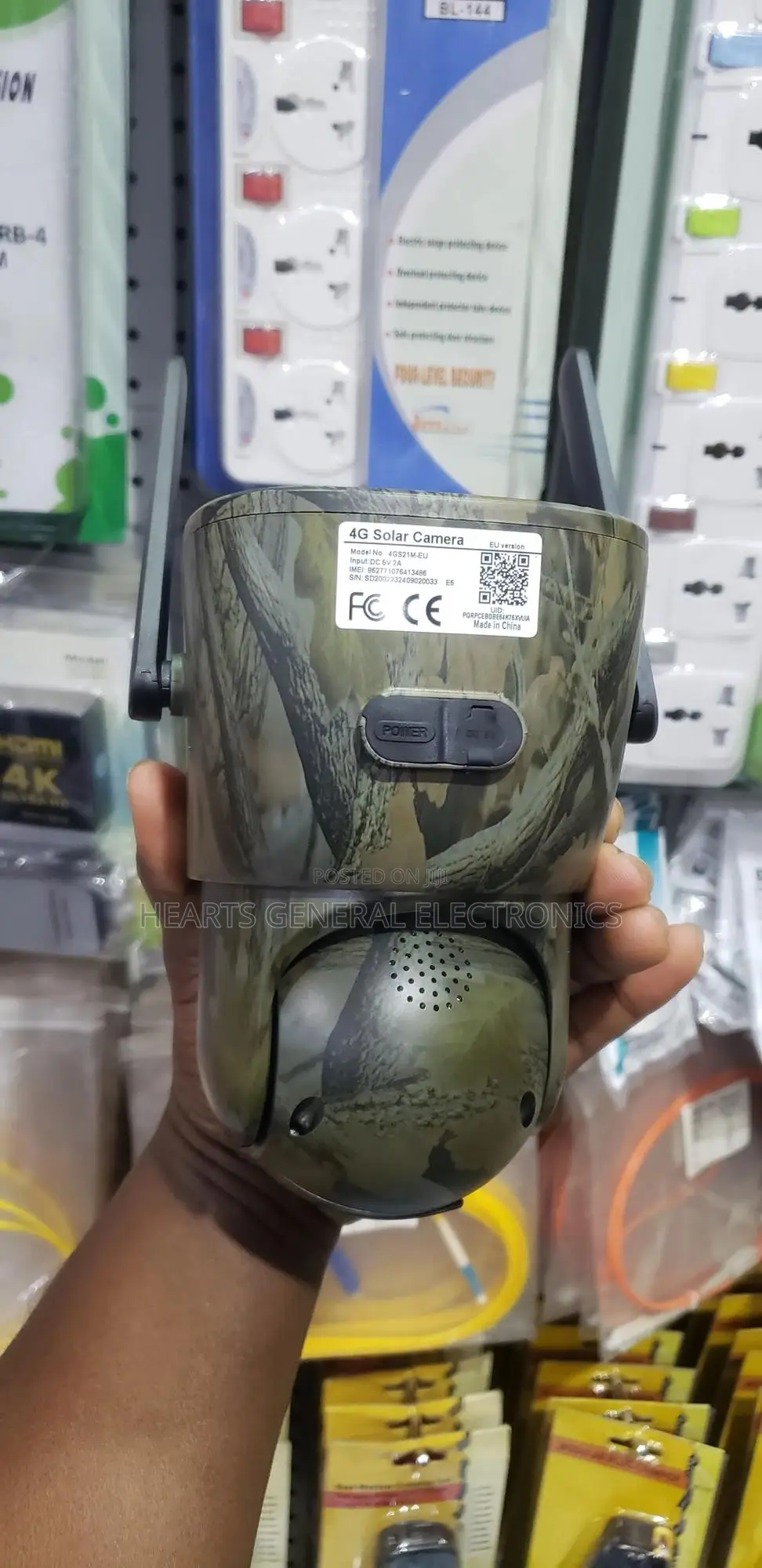 4G Solar PTZ Camera ( Full HD )