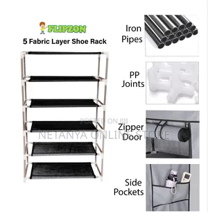 5 Layers Dust Proof Shoe Rack