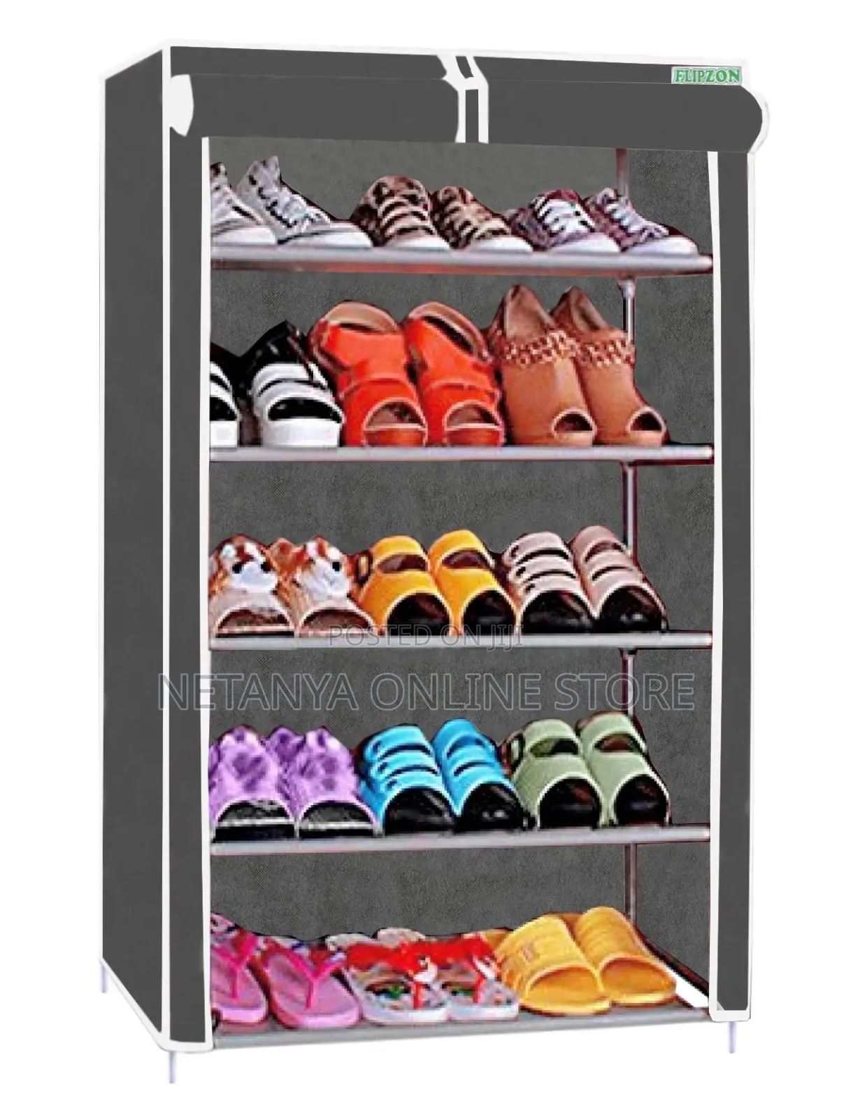 5 Layers Dust Proof Shoe Rack