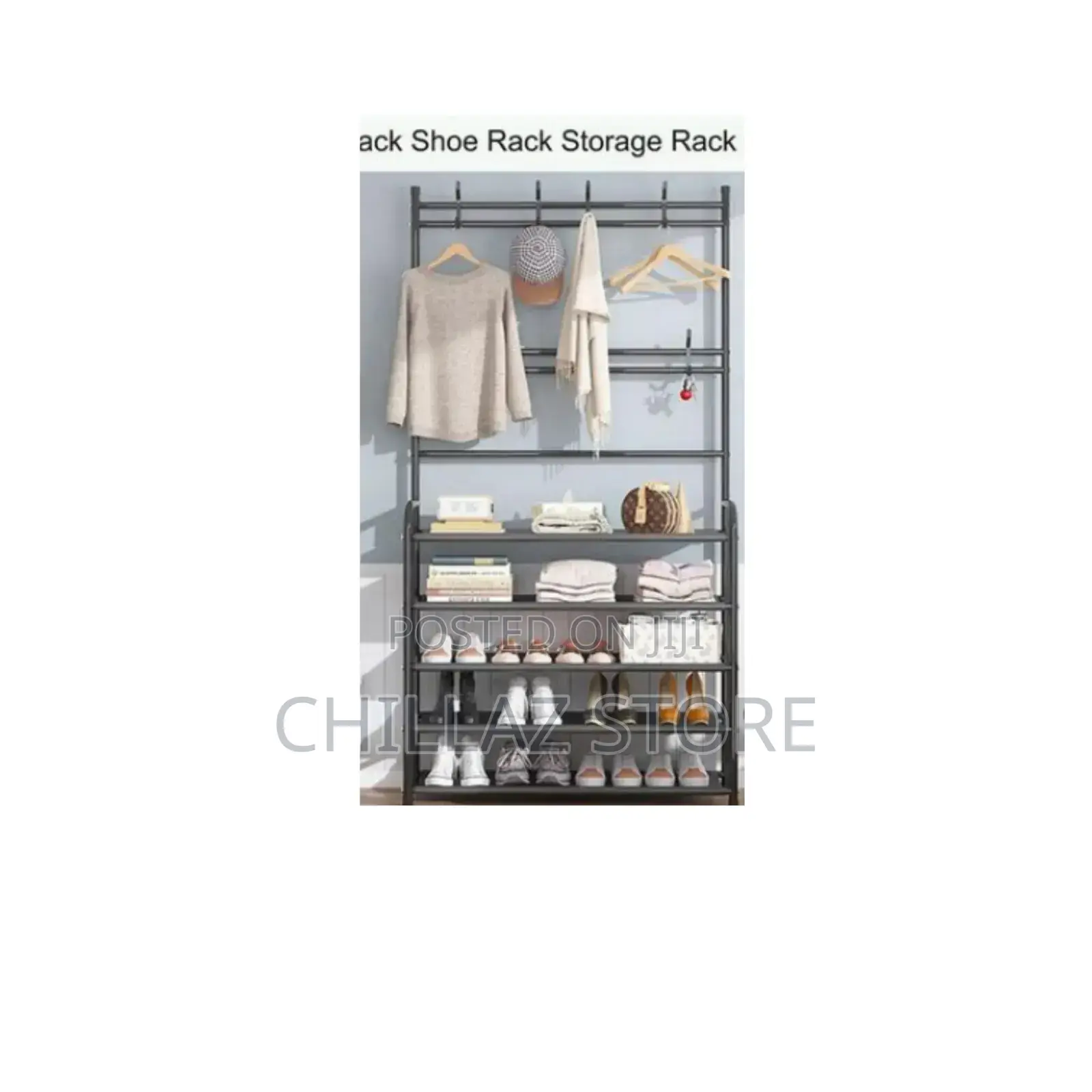 3 In1 Multifuctional Hat and Shoe Rack Organizer.