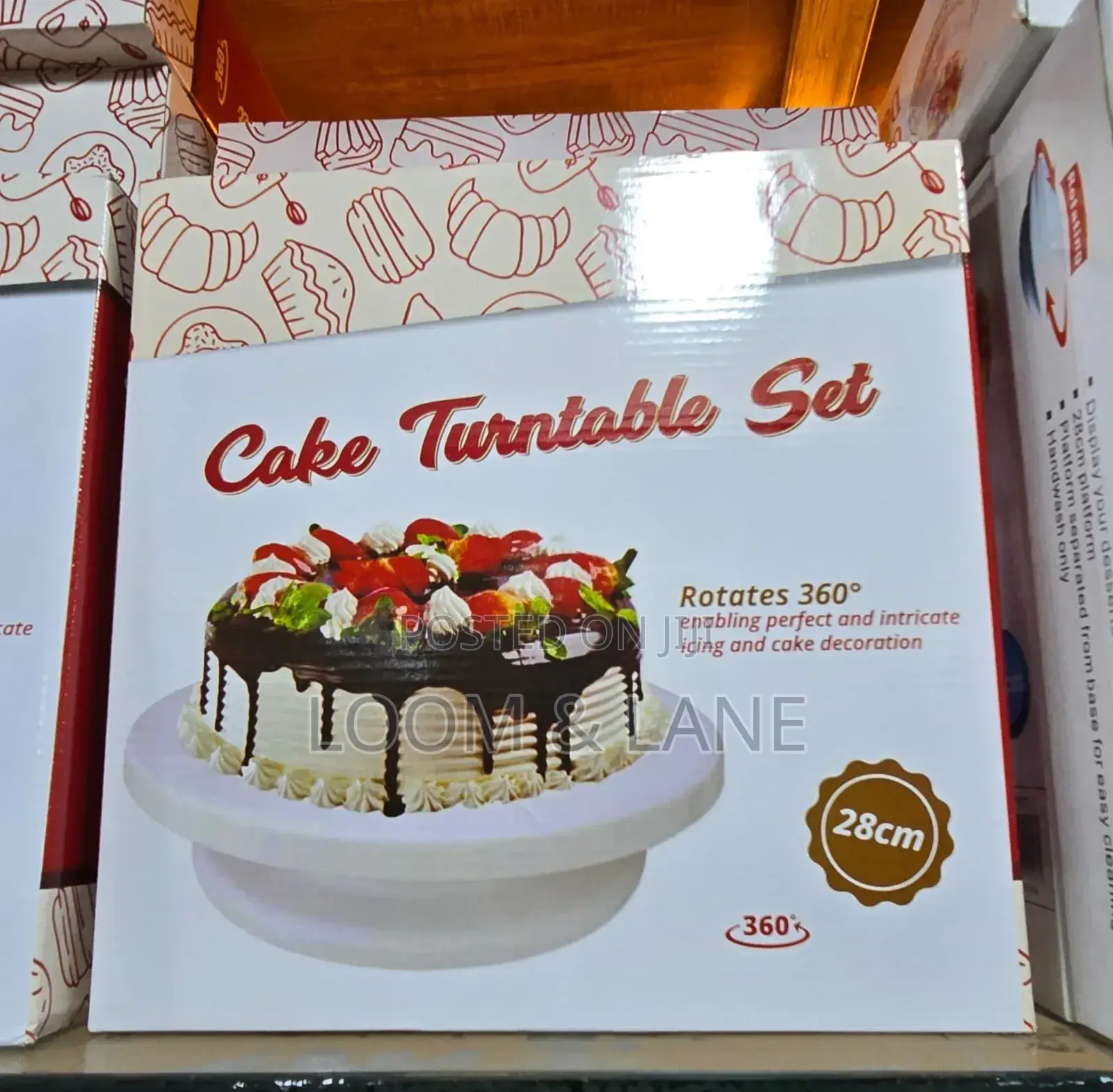 360°Rotating Cake Turntable
