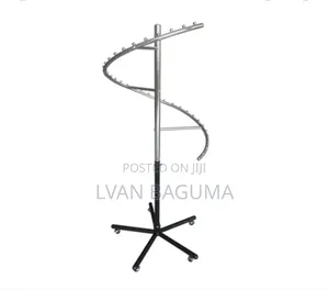 Spiral Clothes Display Stand / Rack - 360° Rotation
