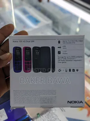 New Nokia 105 Blue