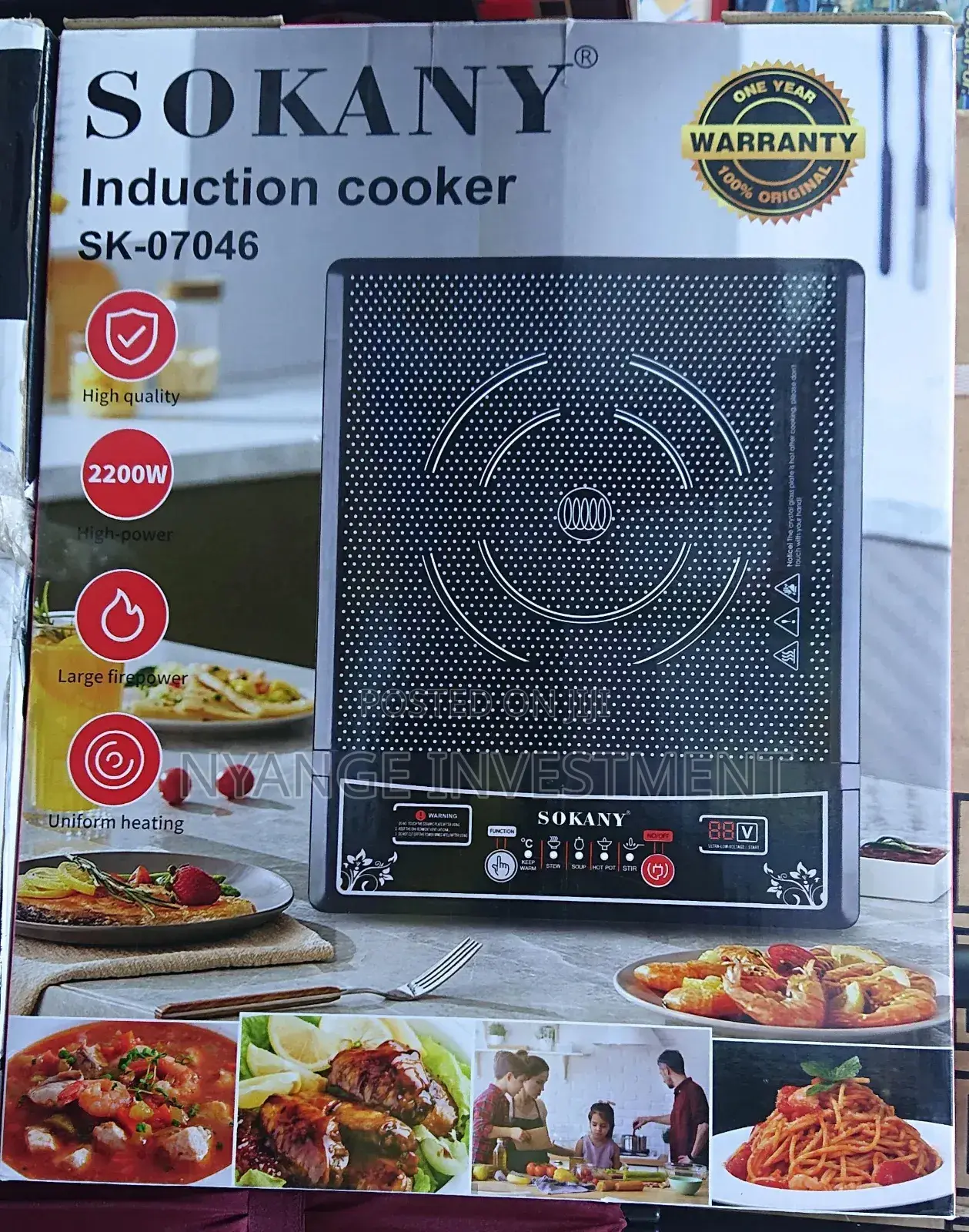 Sokany Induction Cooker