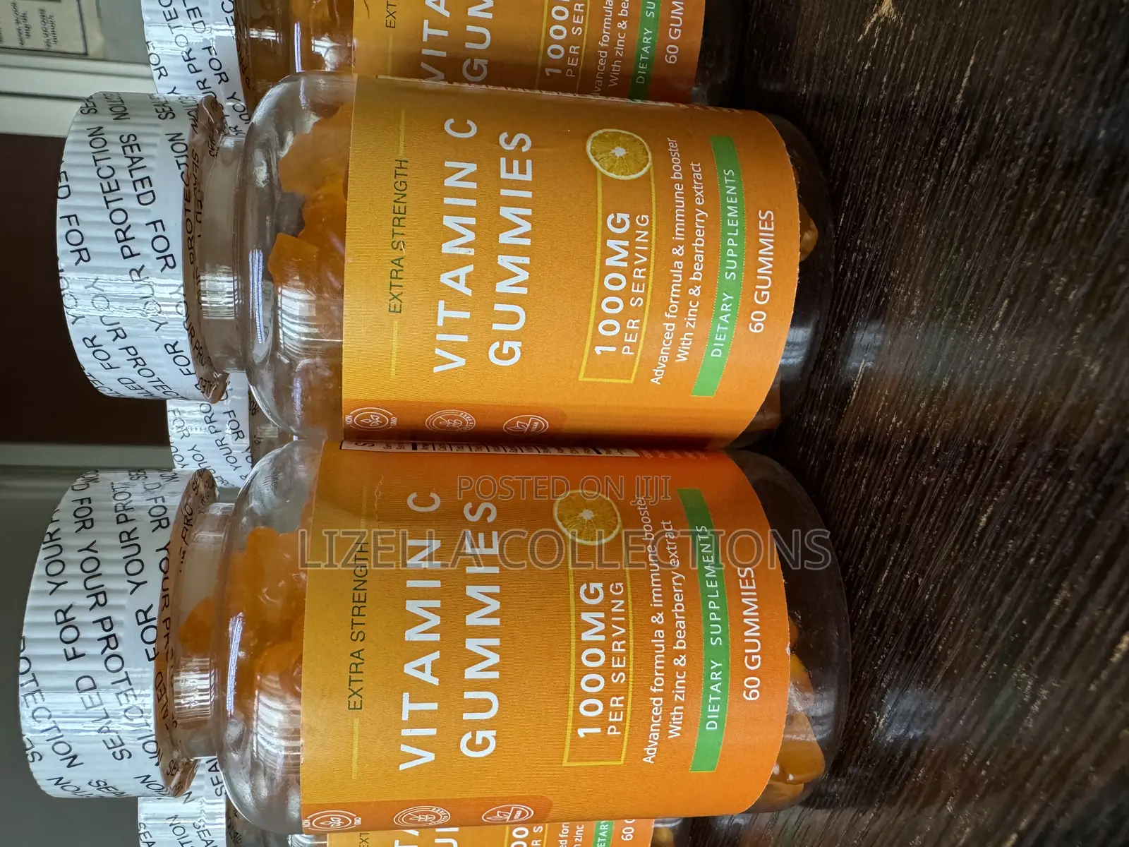 Vitamin C Gummies(60) With Zinc Bearberry Extract