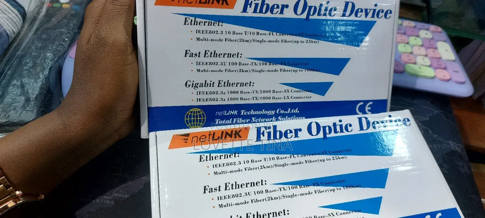 Netlink Fiber Optic Device