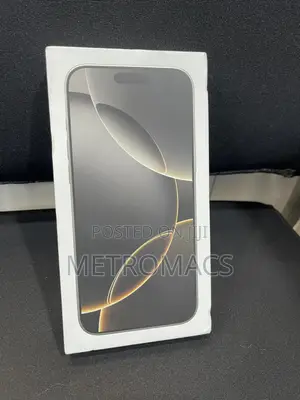 New Apple iPhone 16 Pro Max 256 GB Bronze