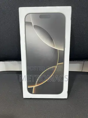 New Apple iPhone 16 Pro Max 256 GB Bronze