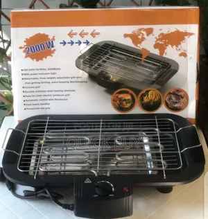 Premium Multifunctional Smokeless Electric BBQ Grill- 2000W