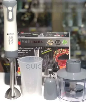 Multifunctional Unique Hoffman Stainless Hand Blender-Deluxe