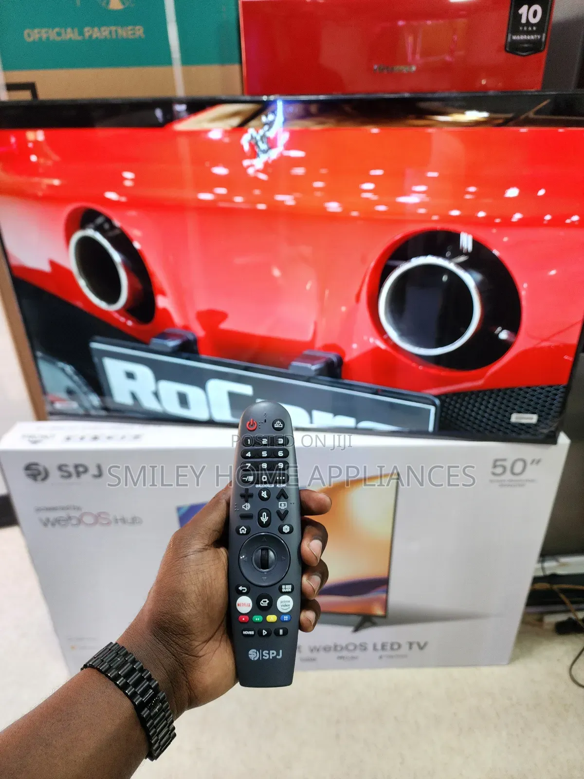 50inches SPJ WEBOS HUB Smart Tv