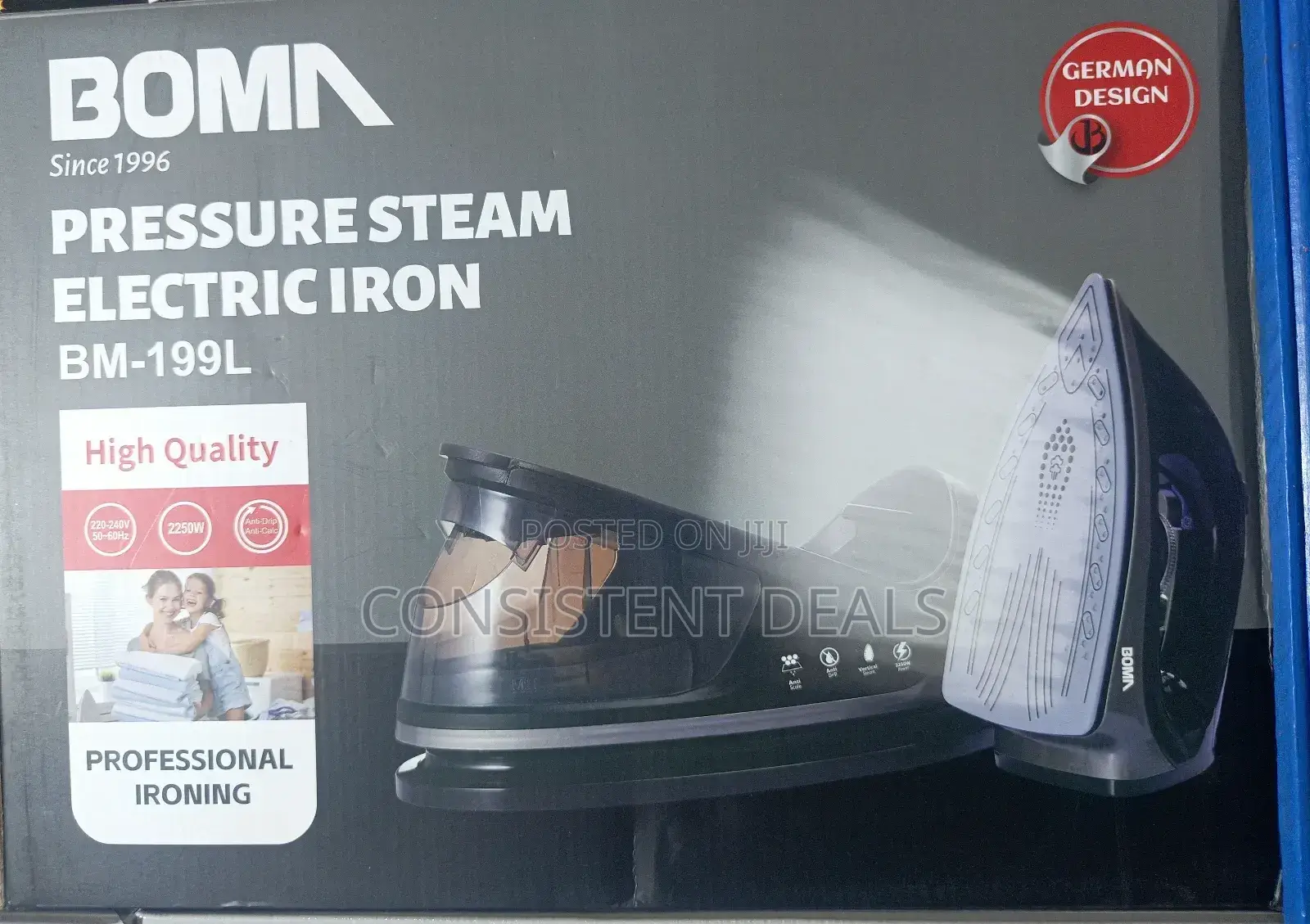 Boma Electric Pressure Steam Iron