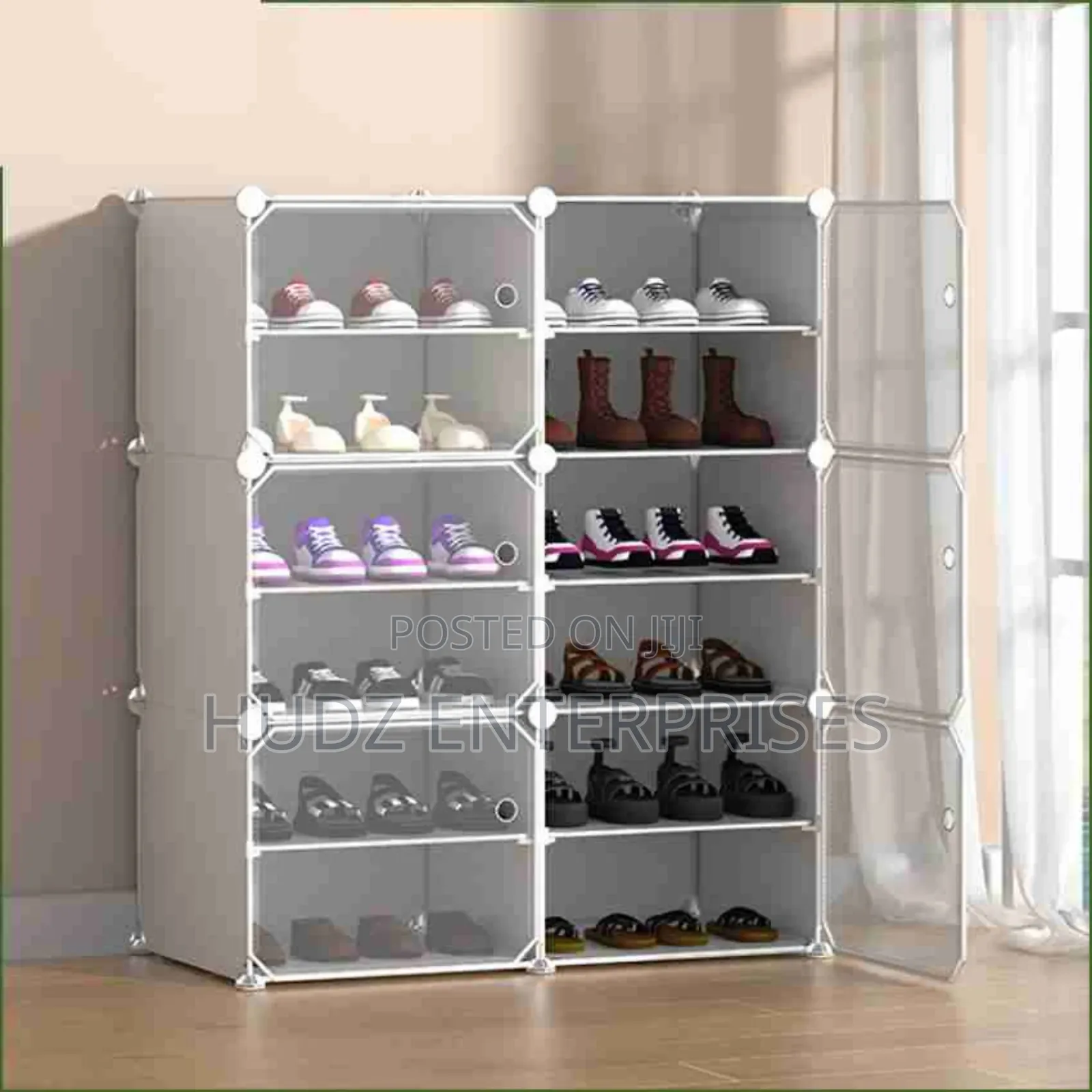 Plastic 6layers Shoe Rack