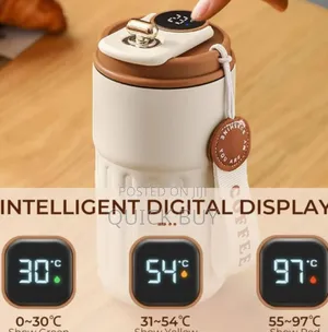 Modernized Smart Thermo Coffee Mug With Temperature Display