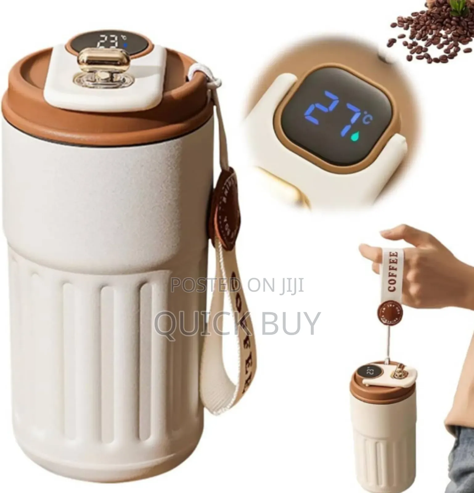 Modernized Smart Thermo Coffee Mug With Temperature Display