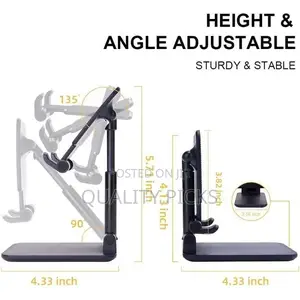 Phone Stand for Desk, Foldable Portable Cell Phone Holder