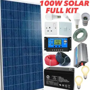 100W Solar Energy System Kit Drag