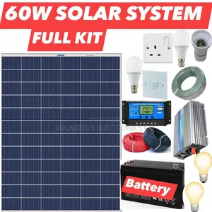60W Donam Solar Power Full Kit