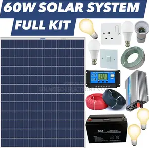 60W Solar System Kit/ Discounted Price