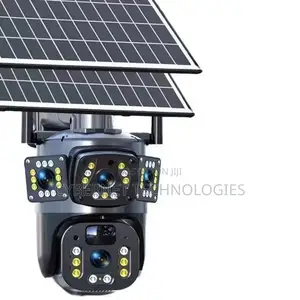 Solar 3 Lense CCTV Camera