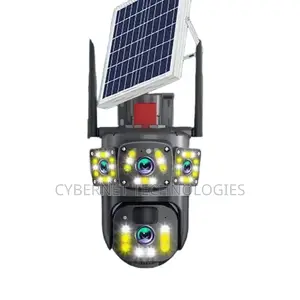 Solar 3 Lense CCTV Camera