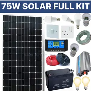 75W Reliable Solar Power Full Kit