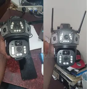 Solar 3 Lense CCTV Camera