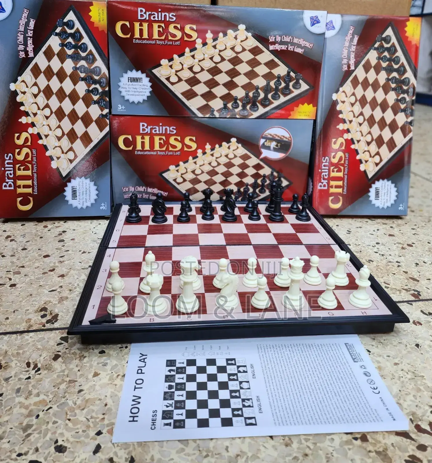 Brain Chess Board Game