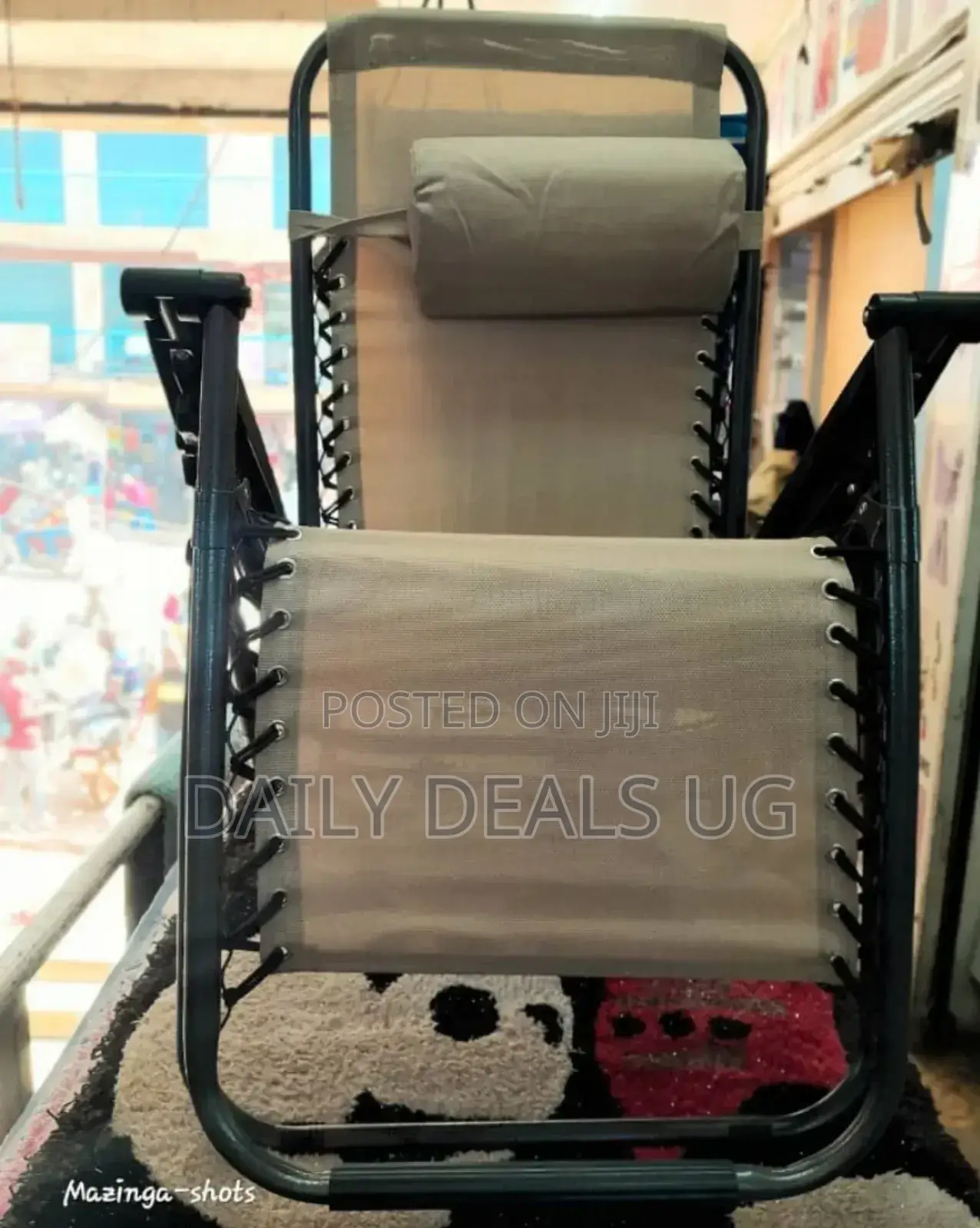 Metallic Camping Chair