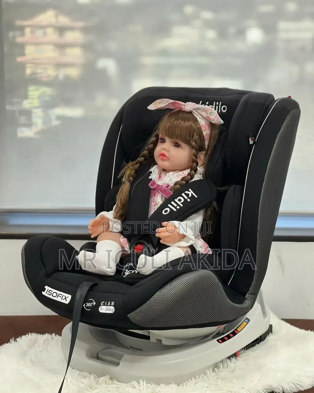 Kidilo 3600 Spin Isofix Reclining Adjustable Baby Car Seat