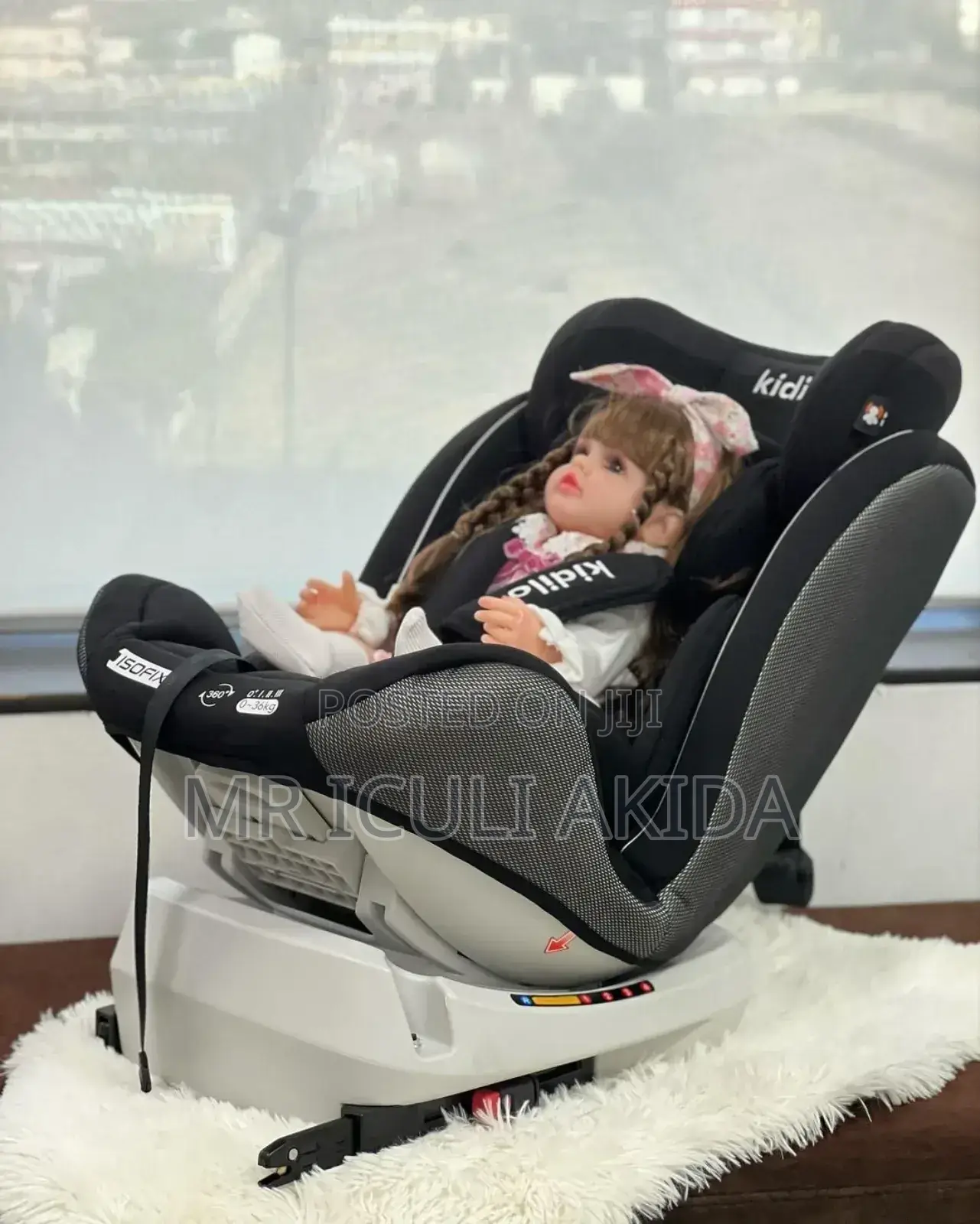 Kidilo 3600 Spin Isofix Reclining Adjustable Baby Car Seat