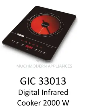 Geepas GIC 33013
Digital Infrared 
Cooker 2000 W