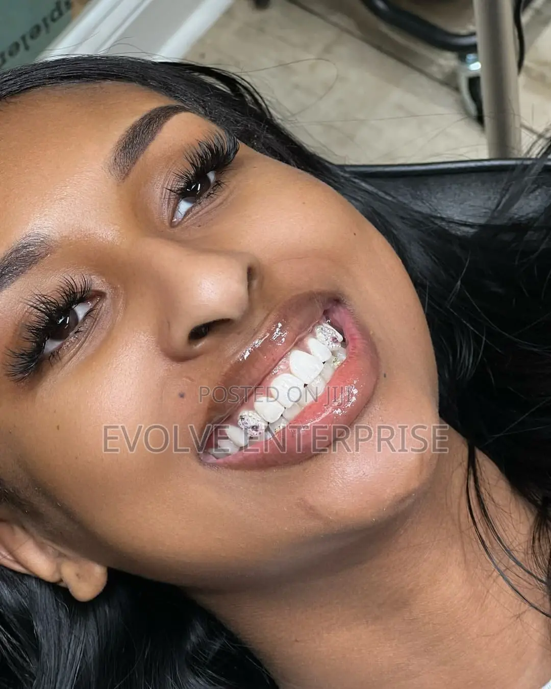 Clear Crystals Teeth Gems
