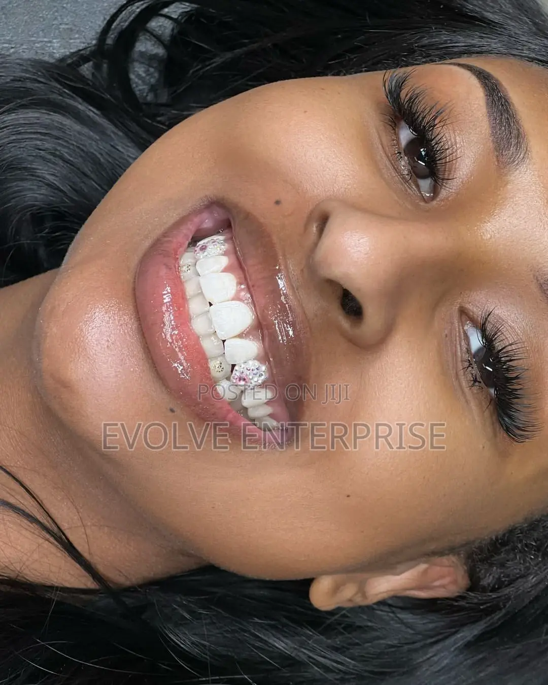 Clear Crystals Teeth Gems